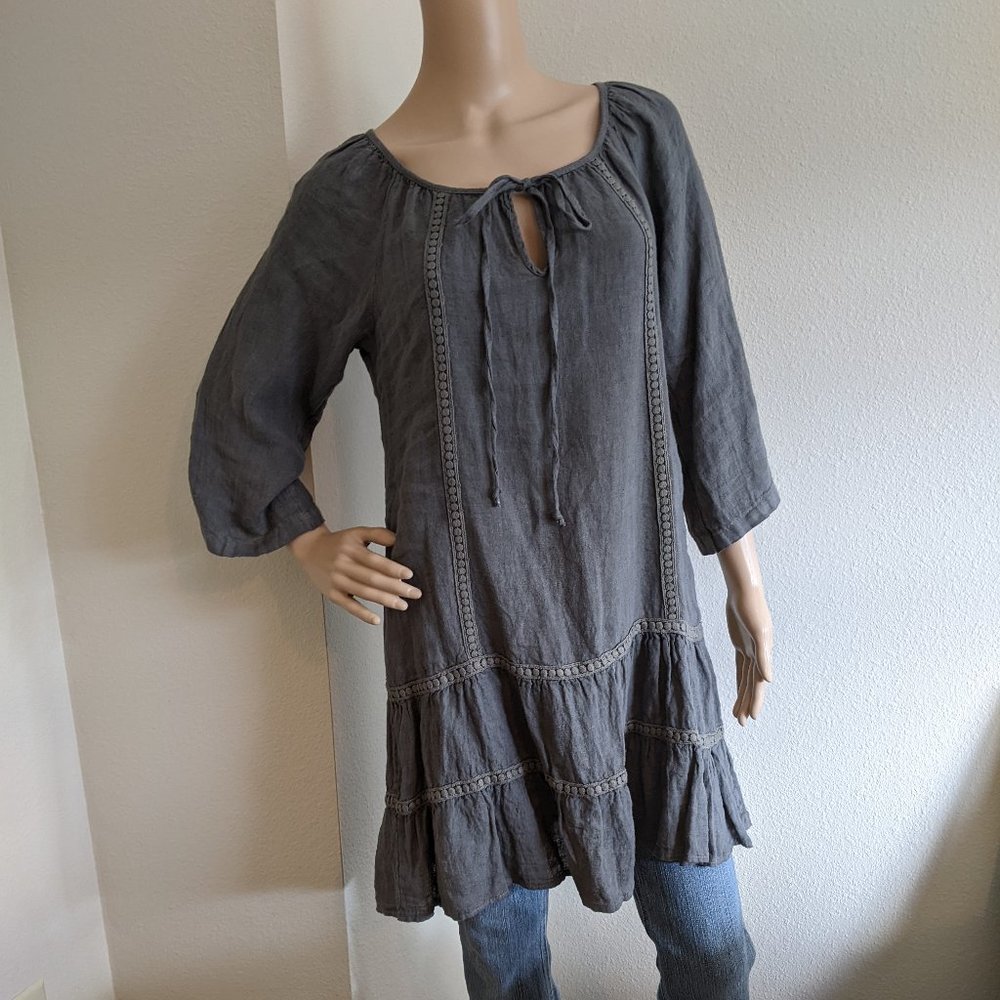 Rosemarine Linen Dress